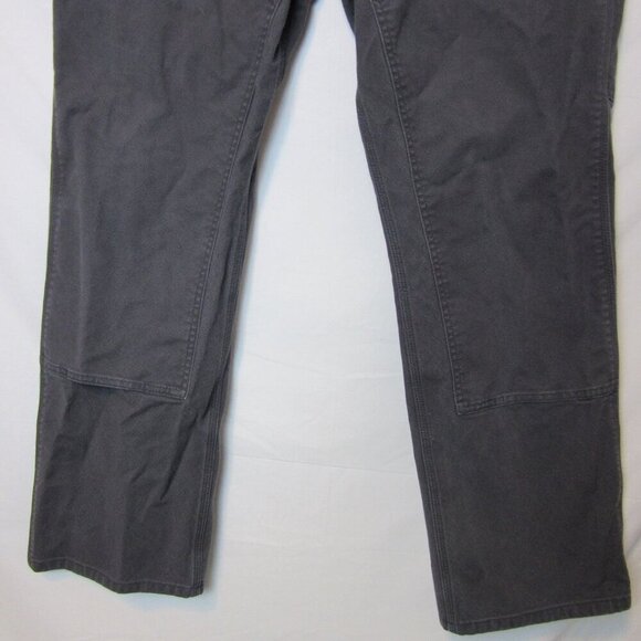 Carhartt Gray Rugged Flex Relaxed Fit Utility Work Pant Men's 36 Double Front - Picture 3 of 8